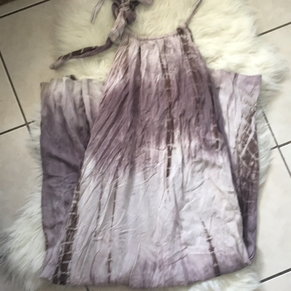 Lavender maxi dress